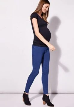 Maternity Black V Neck T Shirt