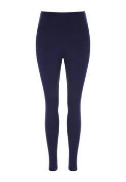 Womens Navy Wide Waistband Leggings -Fashion Women's Clothing Sales 146568pls 866bf7056e4f4d8