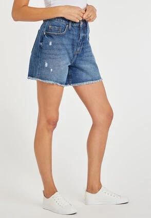 Womens Blue Distressed Denim Shorts Womens Blue Distressed Denim Shorts -Fashion Women's Clothing Sales 155499pls 2ec544ee3f437d4