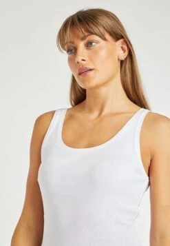 Womens White Pure Cotton Vest -Fashion Women's Clothing Sales 157552pls 545dfce54be5a2d