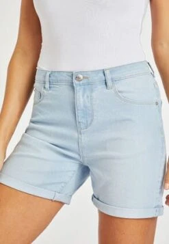 Womens Light Blue Denim Shorts -Fashion Women's Clothing Sales 157647pls a2f6ceb8f256c21