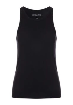 Womens Black Racer Back Vest -Fashion Women's Clothing Sales 159807pls cf2a6ac18e15b3d