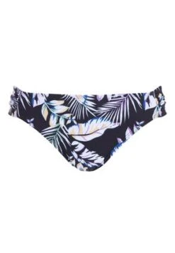 Womens Black Tropical Ruched Bikini Bottoms -Fashion Women's Clothing Sales 159900pls 12674e51c0f3990