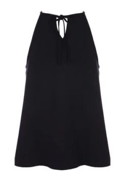 Womens Black Crochet Halter Neck Cami -Fashion Women's Clothing Sales 160620pls 0ff58bbb023afbd