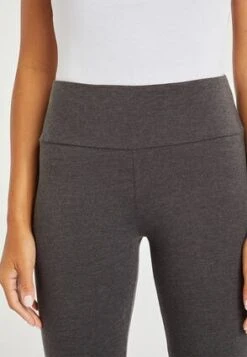 Womens Grey Wide Waistband Leggings -Fashion Women's Clothing Sales 162745pls 110174ac23bdf28