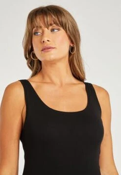 Womens Black Pure Cotton Vest -Fashion Women's Clothing Sales 164866pls d68b48c16556a2b