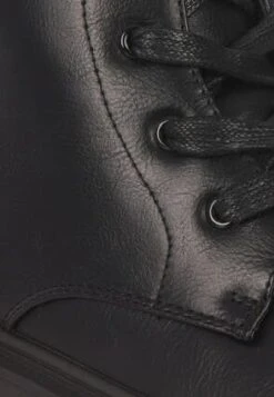 Womens Black Lace Up Hiker Boots -Fashion Women's Clothing Sales 167108pls 022cee46c1bdbc3