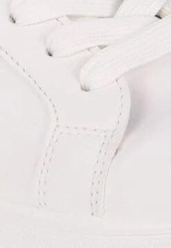 Womens White Casual Lace-Up Trainers -Fashion Women's Clothing Sales 169413pls b4cbd57d1816b5c