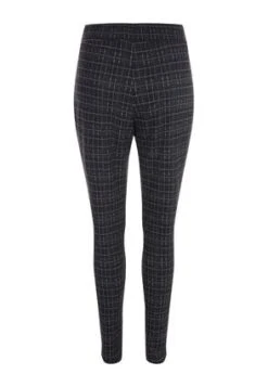 Womens Black Check Slim Leg Trousers -Fashion Women's Clothing Sales 169559pls 780fe0c135d042e