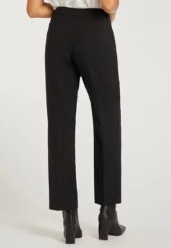 Womens Black Straight Leg Trousers -Fashion Women's Clothing Sales 170579pls 930f9ebb80a8059