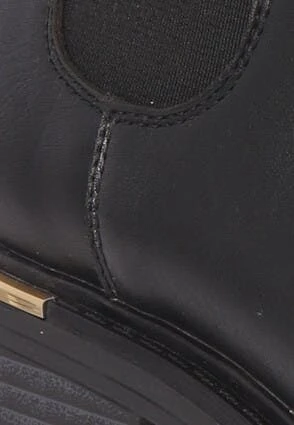 Womens Black Gold Trim Chelsea Boots Womens Black Gold Trim Chelsea Boots -Fashion Women's Clothing Sales 171688pls 951918fd416575f