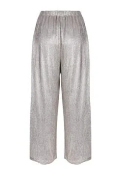 Womens Gold Metallic Culottes -Fashion Women's Clothing Sales 171828pls 9bb2750947d5834