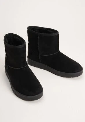 Womens Black Faux Fur Boots Womens Black Faux Fur Boots -Fashion Women's Clothing Sales 173049pls 260806bd797b8d2