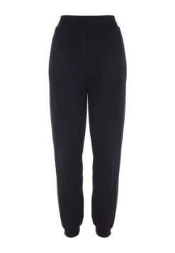 Womens Black Cuffed Joggers -Fashion Women's Clothing Sales 174045pls ca551b7ddf83398