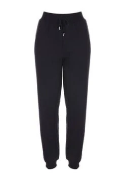 Womens Black Cuffed Joggers -Fashion Women's Clothing Sales 174053pls 0dc3a3486217c29