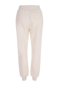 Womens Cream Cuffed Joggers -Fashion Women's Clothing Sales 174109pls a6a90870589051d