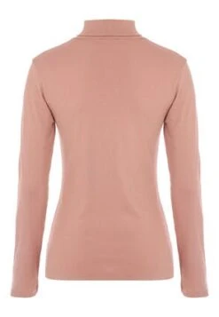 Womens Mocha Roll Neck Top -Fashion Women's Clothing Sales 175163pls c7e8e6bb78b504e