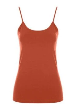 Womens Orange Stretch Cami Vest -Fashion Women's Clothing Sales 175790pls afd7ebb49d846e0