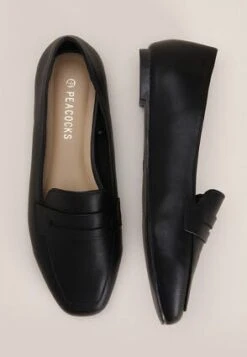 Womens Black Slip-On Loafers -Fashion Women's Clothing Sales 178514pls 24db3de887082be