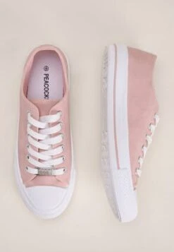 Womens Pink Lace Up Casual Trainers -Fashion Women's Clothing Sales 178532pls 98e93d4abb69fad