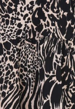 Womens Black And Cream Animal Print Dress 2 Womens Black And Cream Animal Print Dress -Fashion Women's Clothing Sales 178783pls d901bd97f24e917