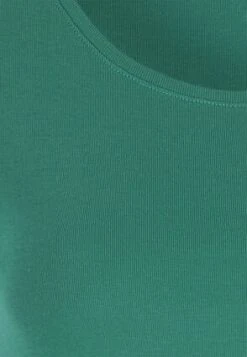 Womens Green Cotton Crew Neck T-Shirt -Fashion Women's Clothing Sales 178961pls 2537235f233637a