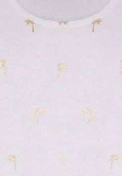 Womens White Metallic Palm Print Vest 2 Womens White Metallic Palm Print Vest -Fashion Women's Clothing Sales 179043pls c2e6e4d9d1c3f96