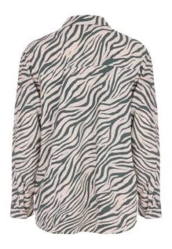 Womens Green Zebra Print Shirt -Fashion Women's Clothing Sales 179146pls 4c82751e2ffe010