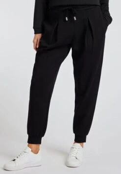 Womens Black Super Soft Joggers