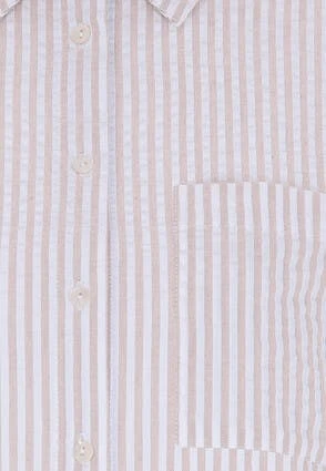 Womens Camel Stripe Textured Shirt Womens Camel Stripe Textured Shirt -Fashion Women's Clothing Sales 180406pls 65ade1ea72f5e49