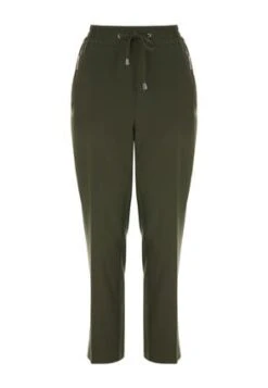 Women Khaki Smart Jogger Tapered Trousers -Fashion Women's Clothing Sales 180528pls 6869907c9bf5e55