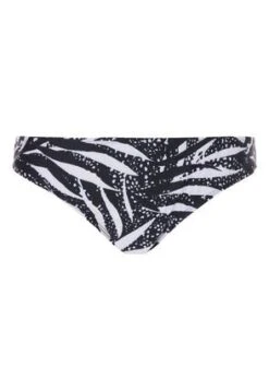 Womens Black Tropical Print Bikini Bottoms -Fashion Women's Clothing Sales 180739pls a4d460ebc86cb8a