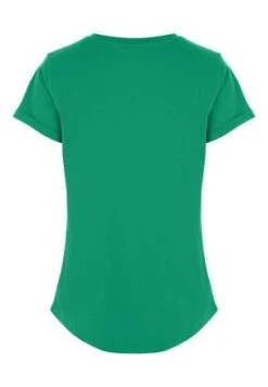 Womens Light Green Roll Sleeve T-Shirt -Fashion Women's Clothing Sales 181400pls e66b2a7a96b4b62