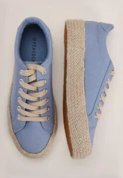 Womens Light Blue Espadrille Platform Shoe -Fashion Women's Clothing Sales 181577pls 4b95d3ff23a0a00
