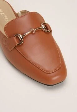 Womens Tan Backless Loafers -Fashion Women's Clothing Sales 181623pls 0ed58eabb811be2