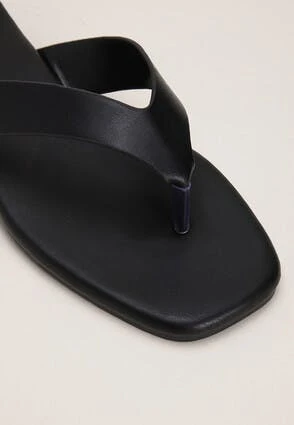 Womens Black Square Toe Post Sandal Womens Black Square Toe Post Sandal -Fashion Women's Clothing Sales 181624pls 643b735cad7ab29