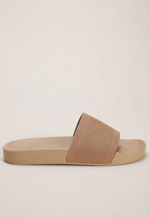 Womens Light Brown Woven Sliders Womens Light Brown Woven Sliders -Fashion Women's Clothing Sales 181653pls 7e1c95eb3583039