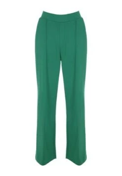 Womens Forest Green Wide Leg Trousers -Fashion Women's Clothing Sales 182313pls 5a22e4e7ade0607