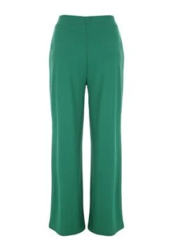 Womens Forest Green Wide Leg Trousers -Fashion Women's Clothing Sales 182320pls 4099aa5e7a3fd0a