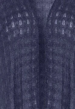 Womens Navy Lurex Longline Cardigan -Fashion Women's Clothing Sales 182952pls d5119be68ee0da0