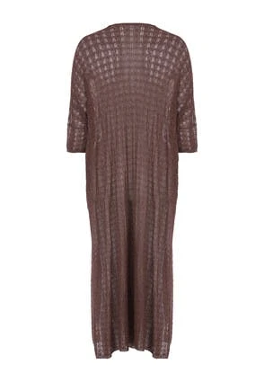 Womens Brown Lurex Longline Cardigan Womens Brown Lurex Longline Cardigan -Fashion Women's Clothing Sales 183011pls 28c1c4dd5316f88