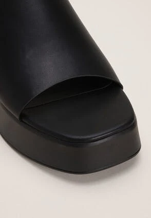 Womens Black Chunky Wedge Sandal Womens Black Chunky Wedge Sandal -Fashion Women's Clothing Sales 183547pls 32324367c2a50d9