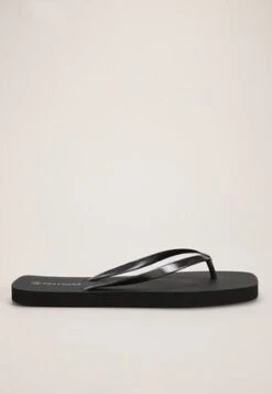 Womens Black Flip Flops