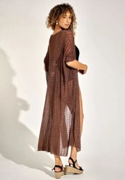 Womens Brown Lurex Longline Cardigan 2 Womens Brown Lurex Longline Cardigan -Fashion Women's Clothing Sales 183897pls edf8d25b2ae0bf6