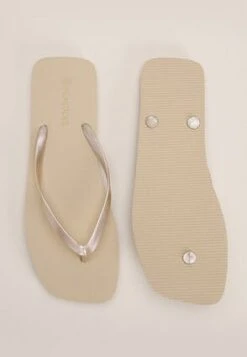 Womens Cream Flip Flops -Fashion Women's Clothing Sales 184041pls bbb67805ffdb8a9