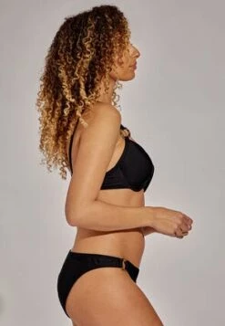 Womens Black Tortoise Shell Bikini Briefs -Fashion Women's Clothing Sales 185841pls 584f1b8e497f461