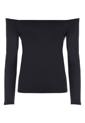 Women Black Bardot Top Women Black Bardot Top -Fashion Women's Clothing Sales 185914pls 68b288e47144acd