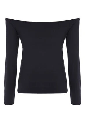 Women Black Bardot Top Women Black Bardot Top -Fashion Women's Clothing Sales 185921pls dcd10ffb6364b40