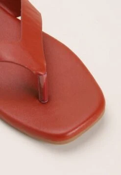 Womens Red Square Toe Post Sandal -Fashion Women's Clothing Sales 186026pls 9a88b3302d8b5bd