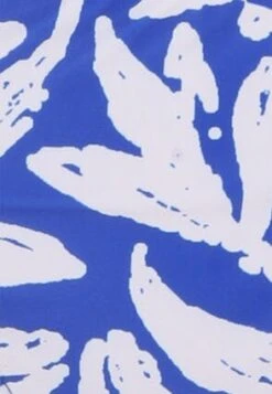 Womens Bright Blue Leaf Print Bikini Bottoms -Fashion Women's Clothing Sales 186213pls bc957599804d767